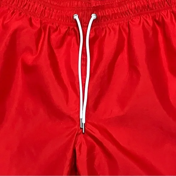 LANDS’ END Men’s Swim Trunks SIZE Large Lined Inside/Side Pockets Drawstring NEW - Picture 7 of 10